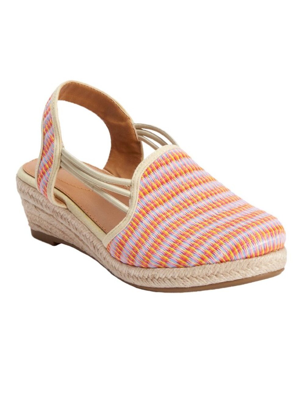 EUC Comfortview WIDE Wedge Espadrille Sandals